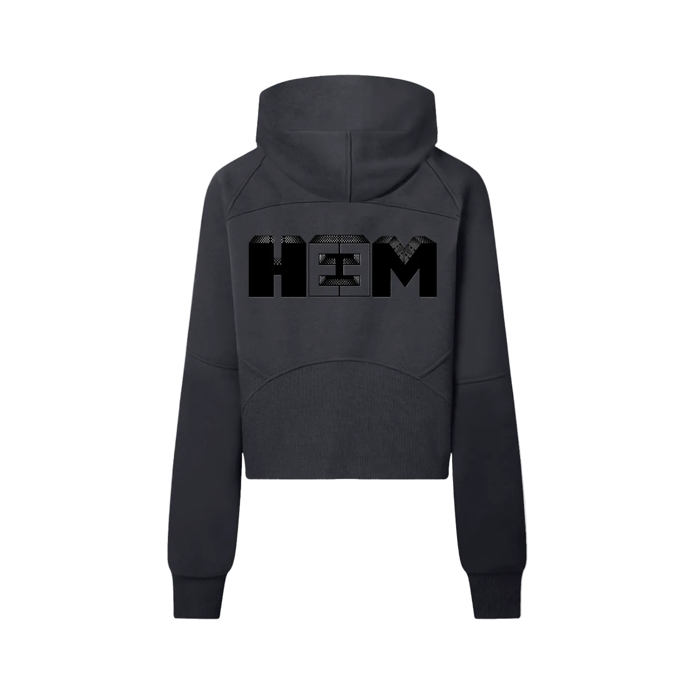 HEEM™ Cropped Half-Zip Hoodie