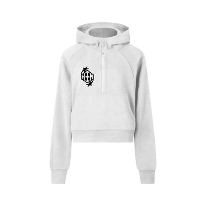 HEEM™ Cropped Half-Zip Hoodie
